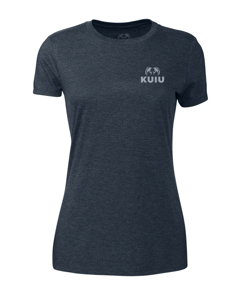 Outlet KUIU Women’s Topo Shield T-Shirt | Midnight Navy