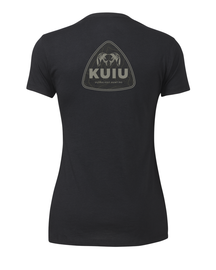 Outlet KUIU Women’s Topo Shield T-Shirt | Black