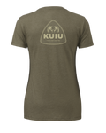 Outlet KUIU Women’s Topo Shield T-Shirt | Military Green