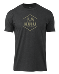 KUIU Stacked Here to Hunt T-Shirt | Charcoal