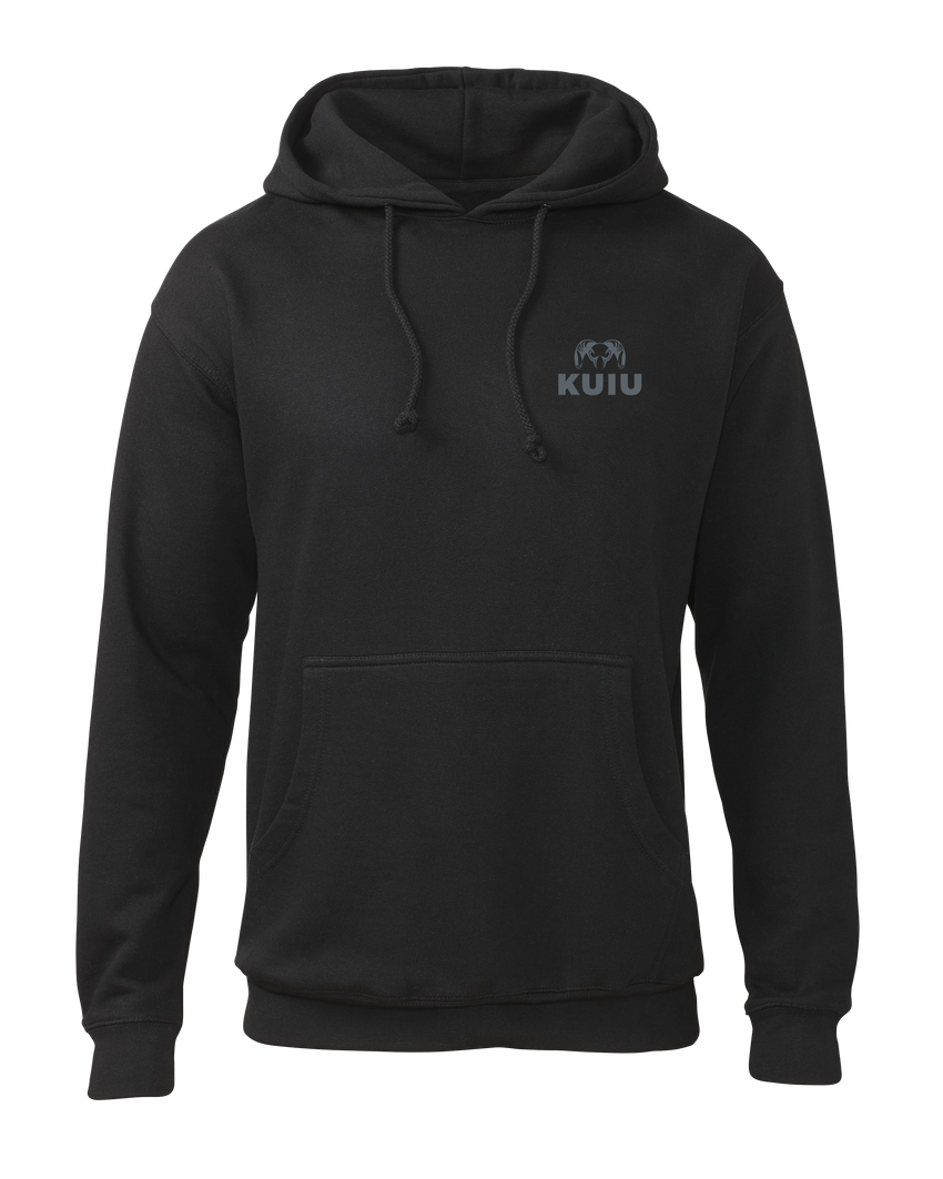 KUIU Topo Back Logo Hoodie | Black