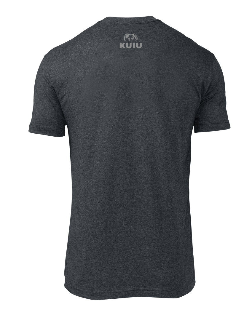 KUIU Here to Hunt Gritstone T-Shirt | Charcoal