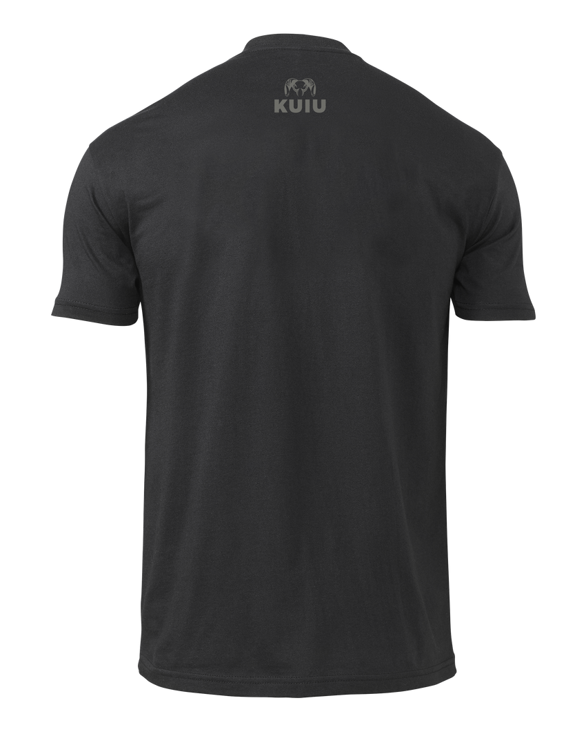 KUIU Here to Hunt Gritstone T-Shirt | Black