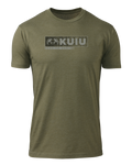 KUIU Here to Hunt Gritstone T-Shirt | Military Green