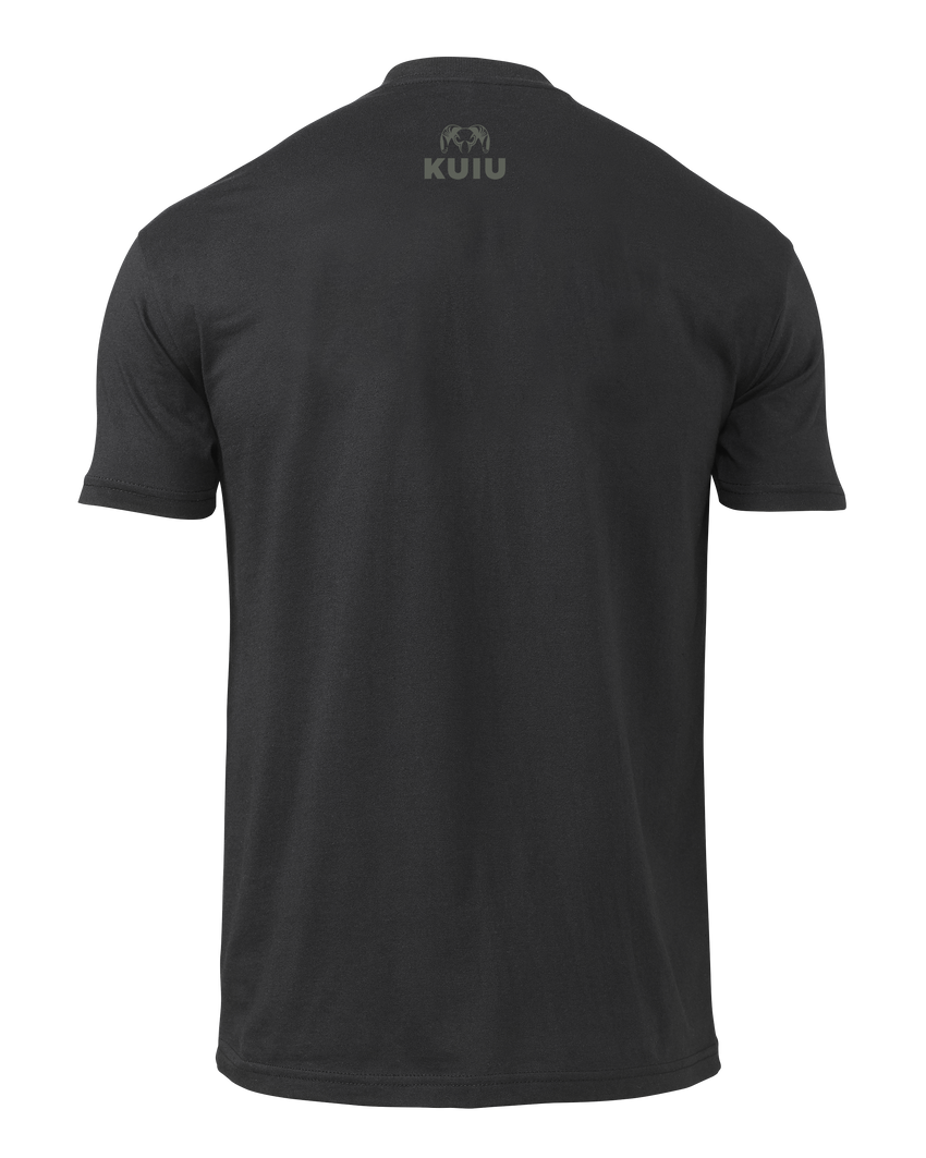 KUIU Here to Hunt Logo T-Shirt | Black