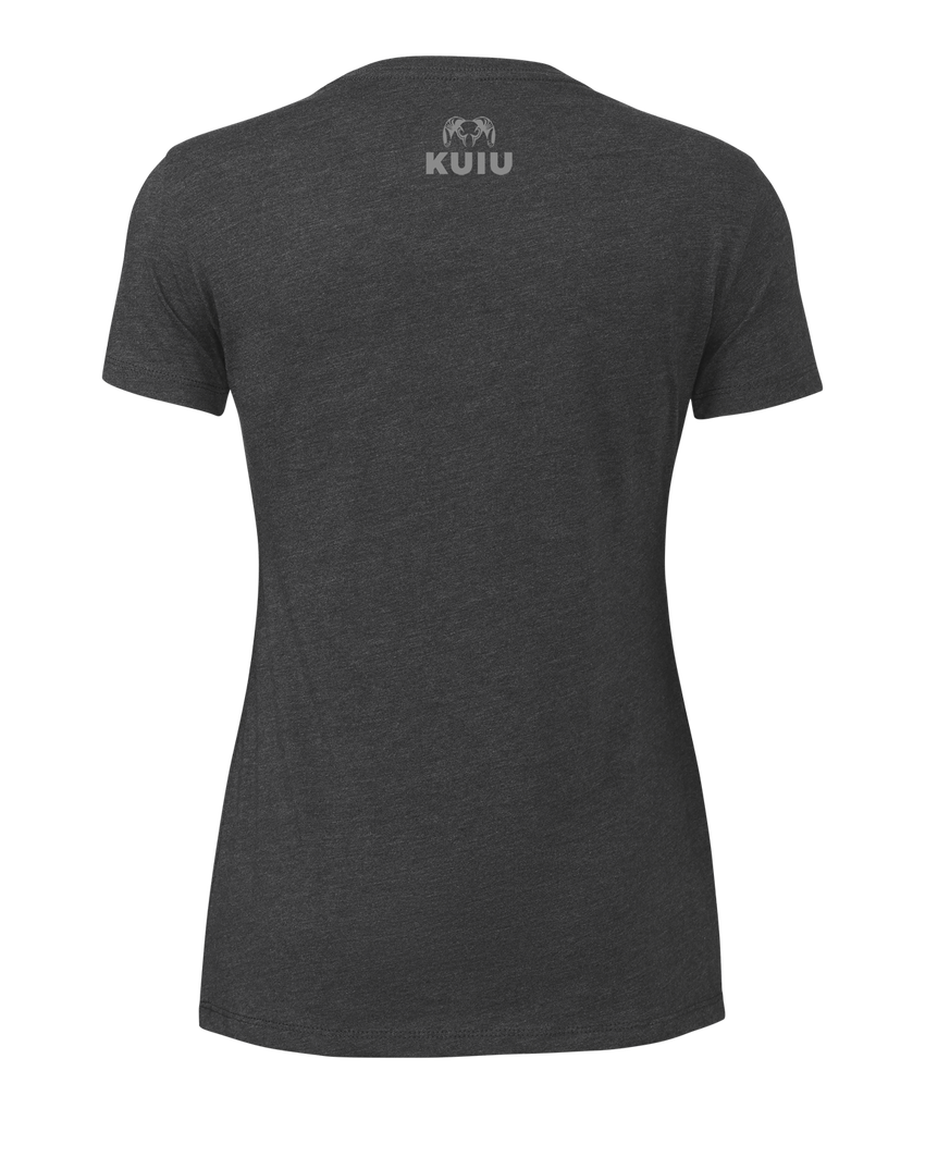 Outlet Women's Here to Hunt Gritstone T-Shirt | Charcoal