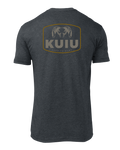 KUIU Here to Hunt Patch T-Shirt | Charcoal