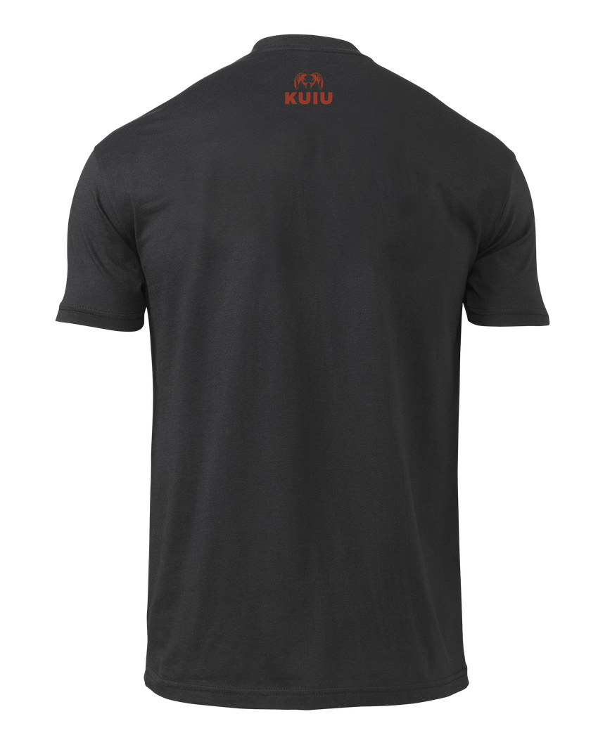 KUIU Solid Patriotic Ram T-Shirt | Black