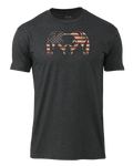 KUIU Solid Patriotic Ram T-Shirt | Charcoal