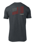 KUIU Retro Flag Fade T-Shirt | Charcoal