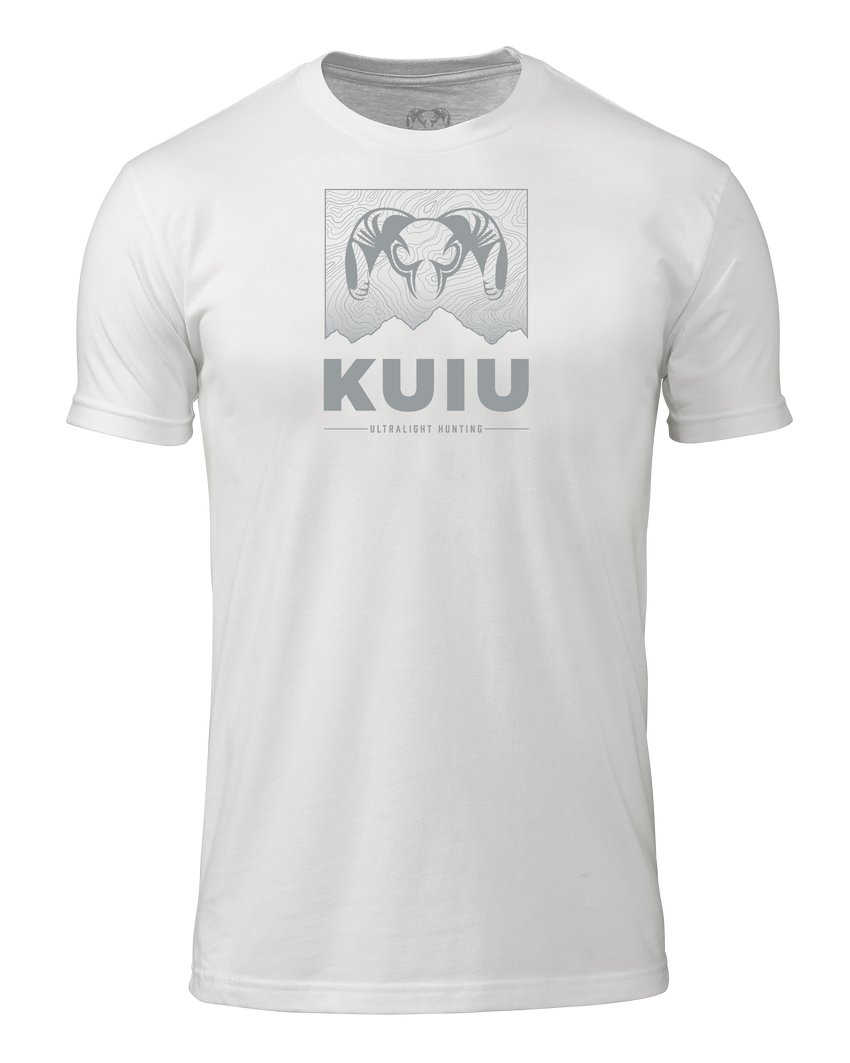KUIU Topo Mountain T-Shirt | White