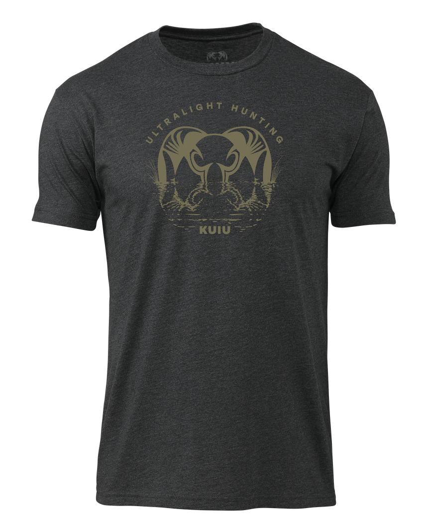 KUIU Waterway T-Shirt | Charcoal