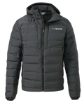 Elements Hooded Jacket | Gunmetal
