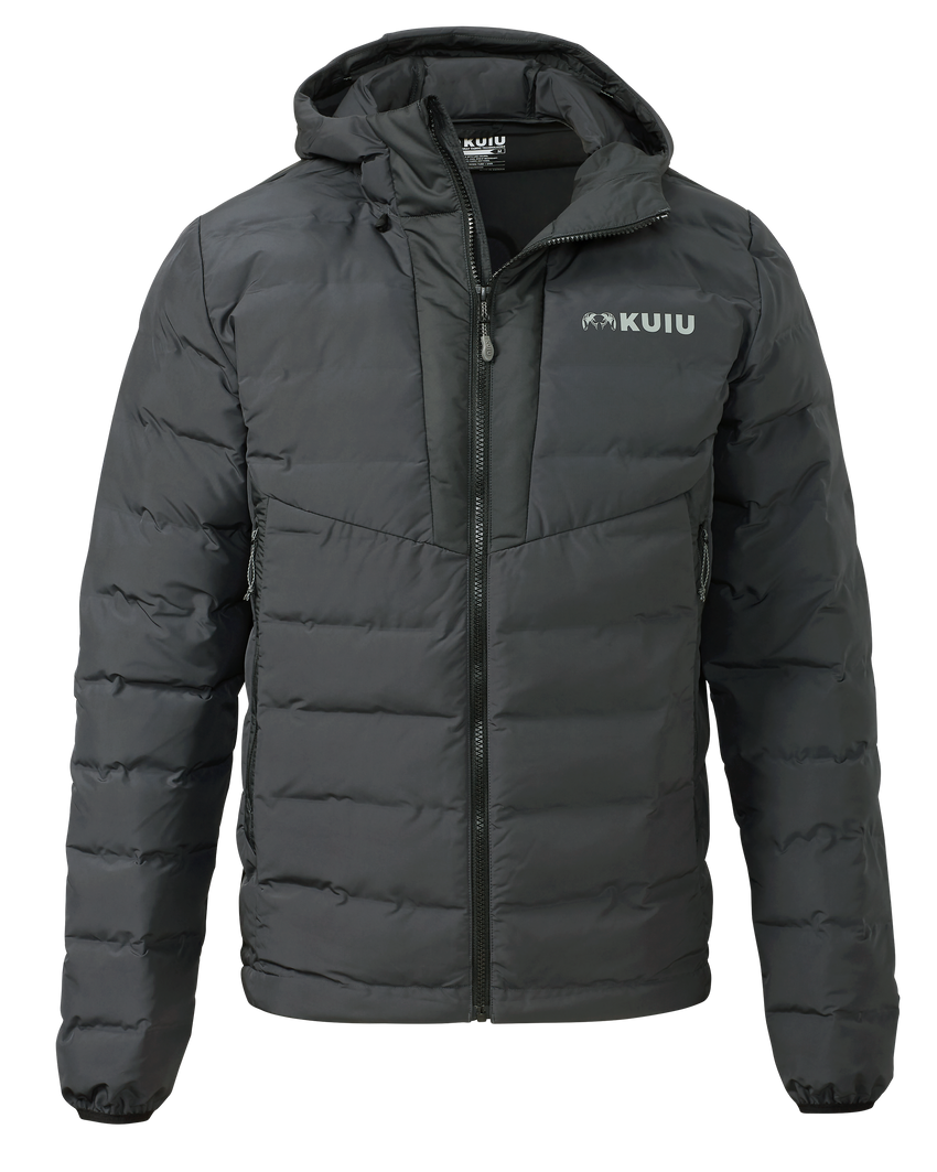 Elements Hooded Jacket | Gunmetal