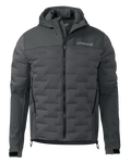Axis Thermal Hybrid Hooded Jacket | Gunmetal