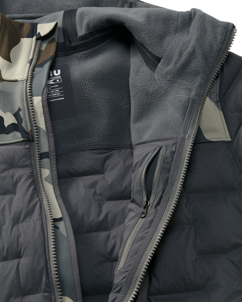 Axis Thermal Hybrid Hooded Jacket | Vias