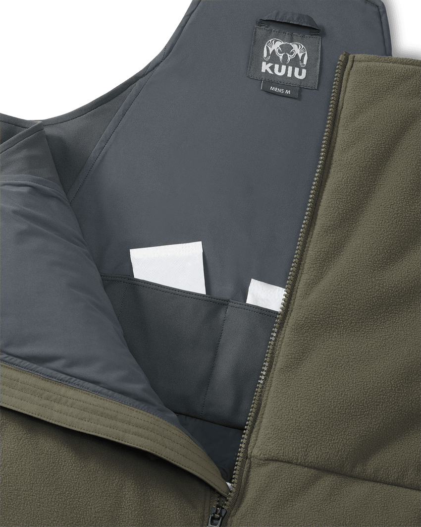 Super Down Haven Bib | Ash
