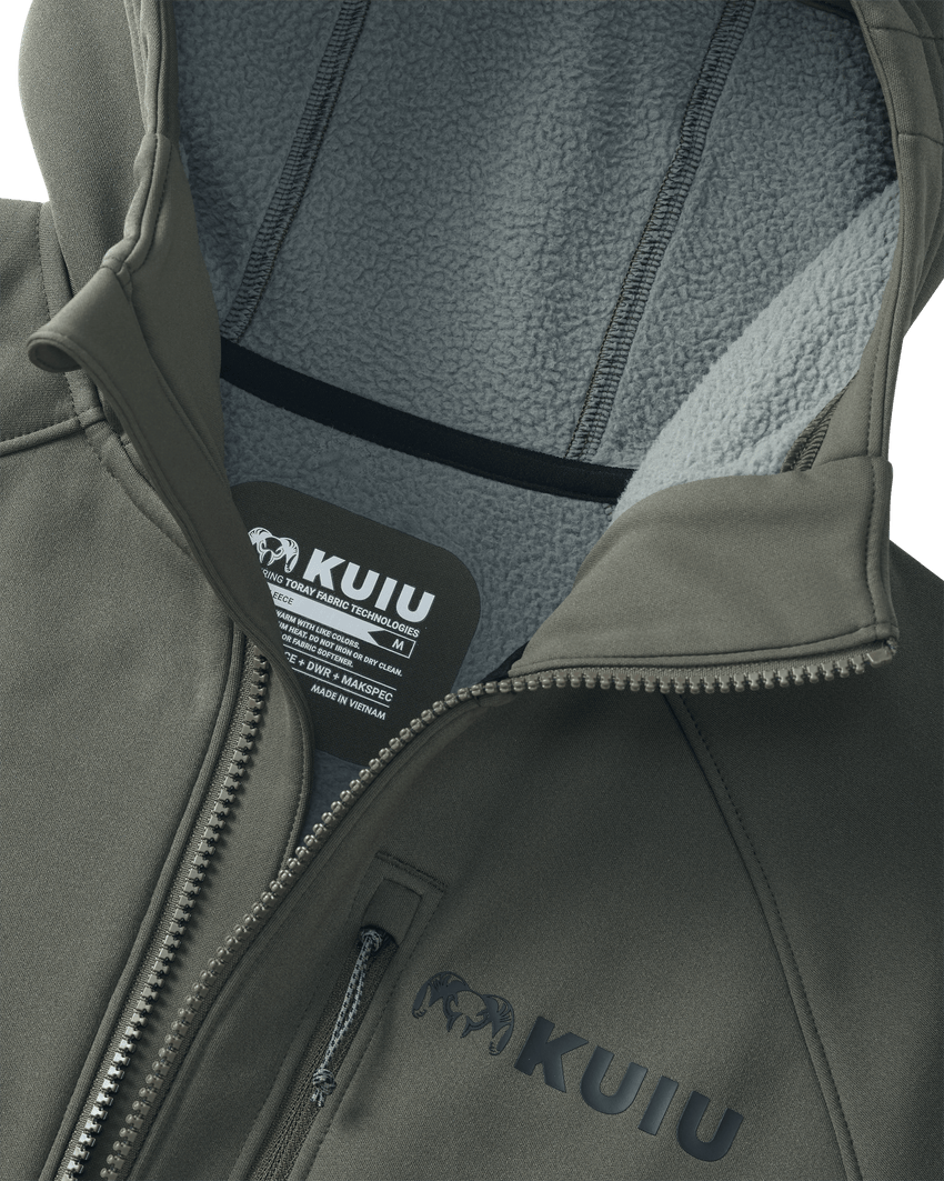 StrongFleece 275 Full Zip Hoodie | Ash