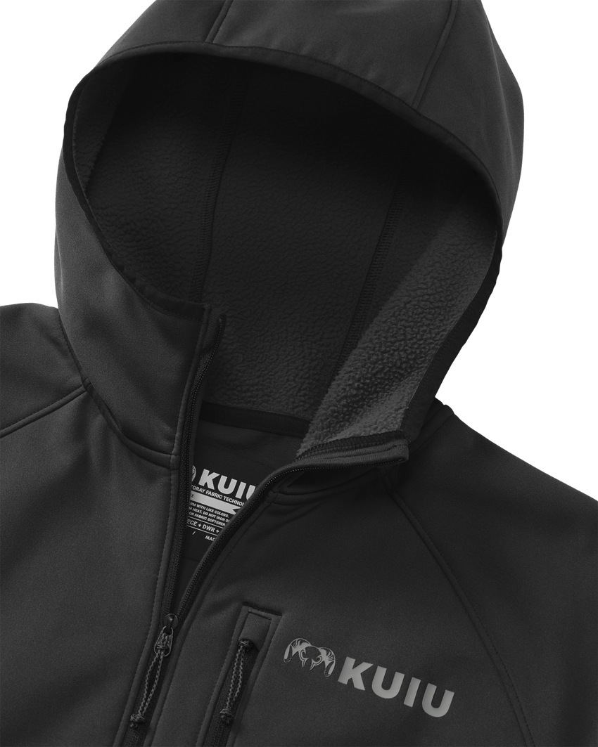 StrongFleece 235 Zip-T Hoodie | Black