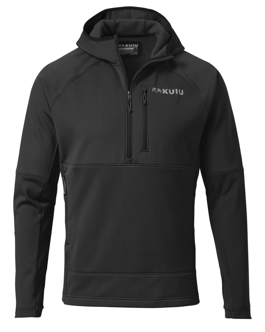 StrongFleece 235 Zip-T Hoodie | Black