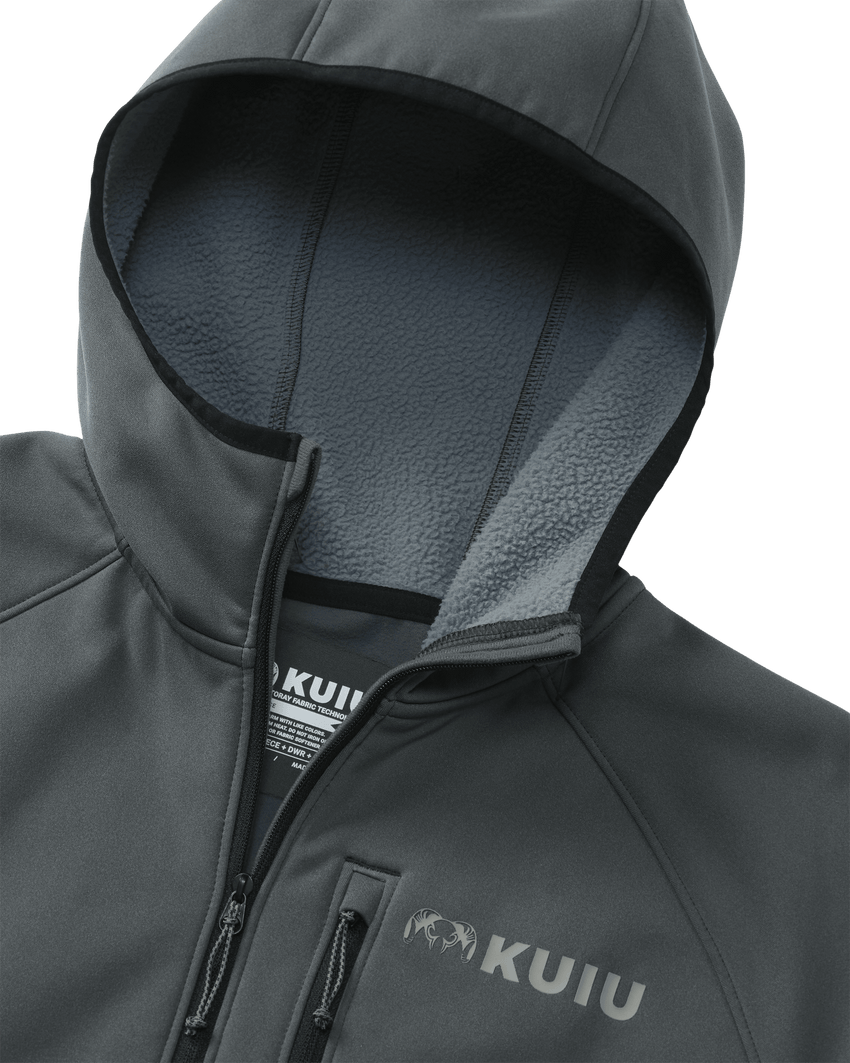 StrongFleece 235 Zip-T Hoodie | Gunmetal
