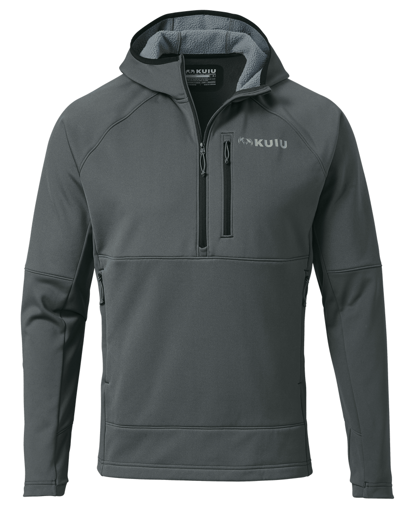 StrongFleece 235 Zip-T Hoodie | Gunmetal