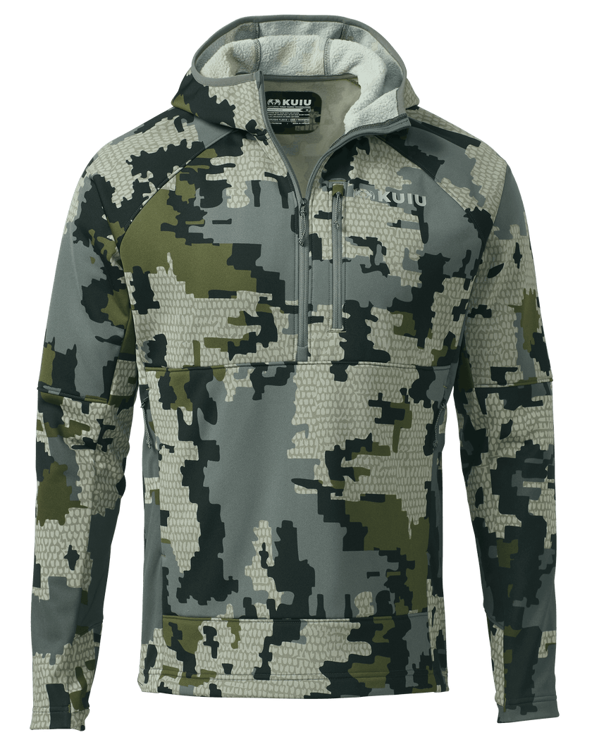 StrongFleece 235 Zip-T Hoodie | Verde