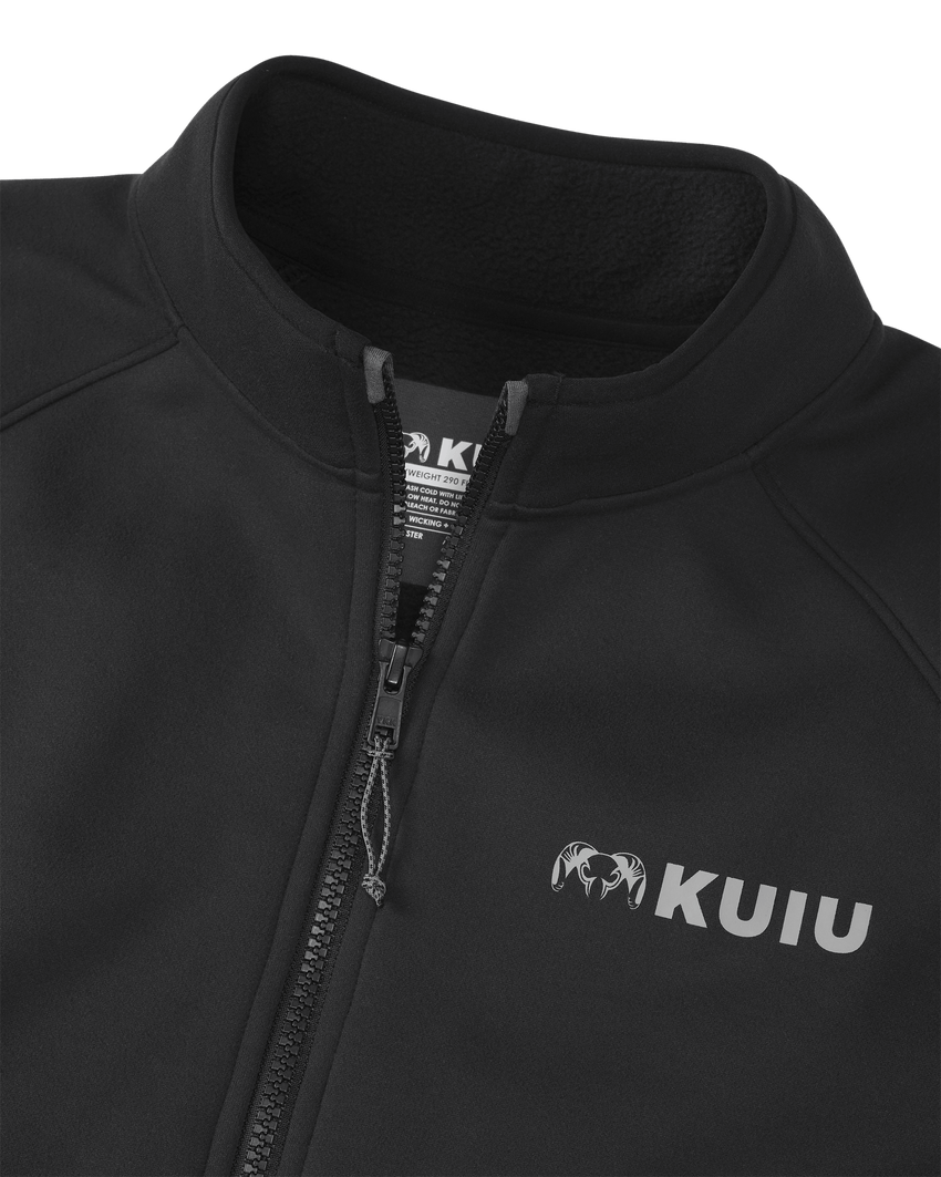 Encounter 290 Fleece Zip-T | Black