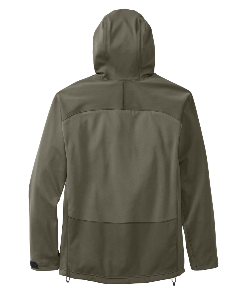 Axis Hybrid Hooded Jacket | Ash