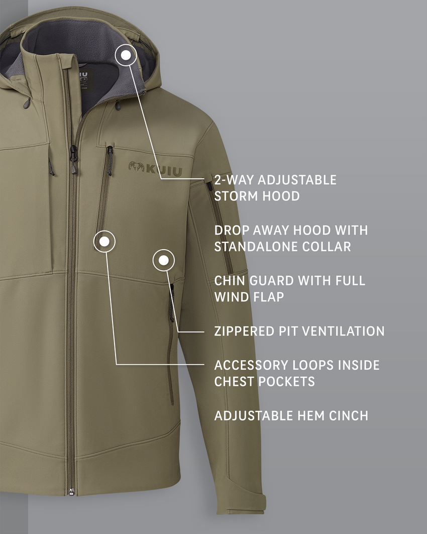 Guide PRO Hooded Jacket | Arctic Shadow