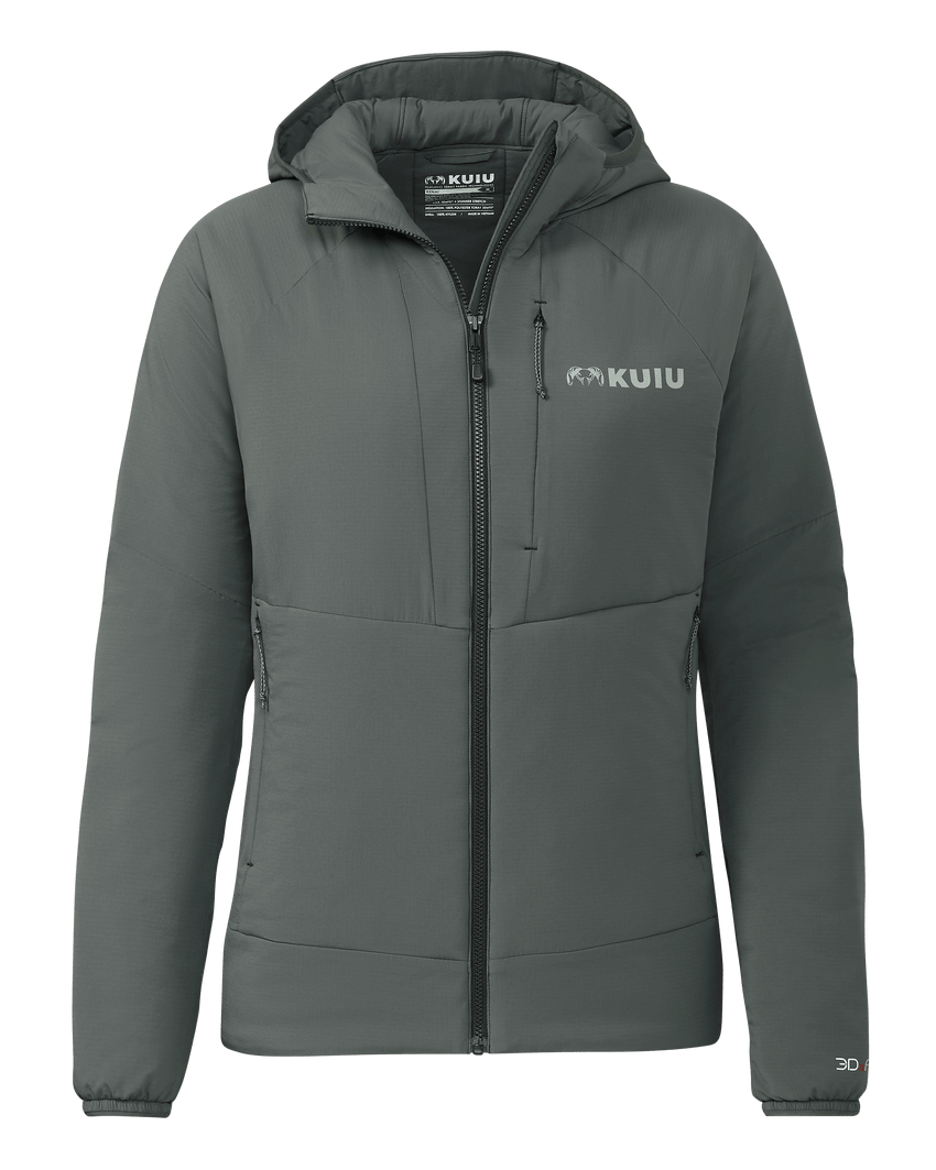 Women's Kenai Hooded Jacket | Gunmetal