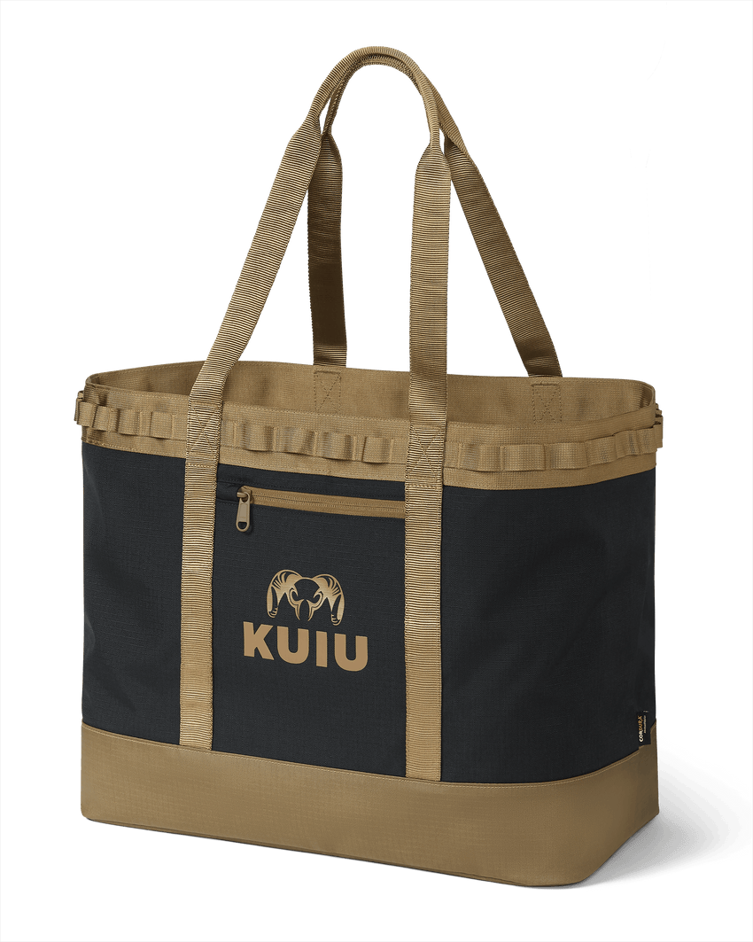 KUIU CORDURA® 2800 Tote Bag | Black/Brown