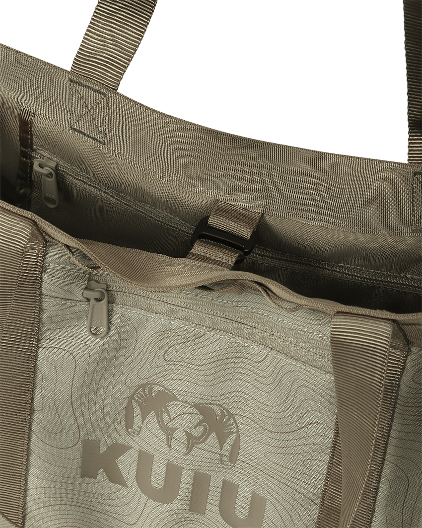 KUIU CORDURA® 2800 Structured Tote Bag | Bone Topo