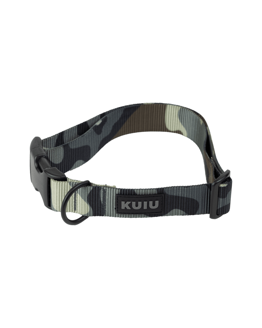 Camo Webbing Dog Collar | Vias