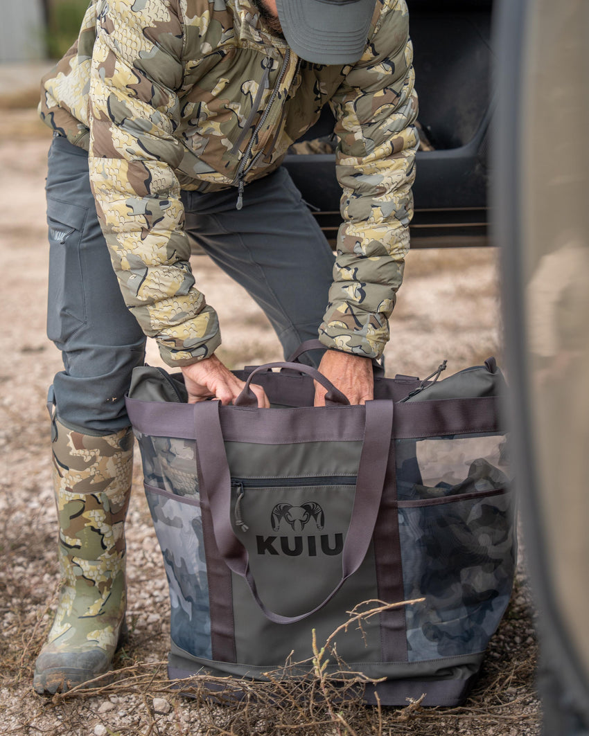 KUIU 3500 Mesh Tote Bag | Coyote Brown