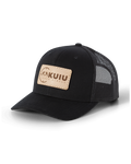 Inner Circle Leather Patch Hat | Black