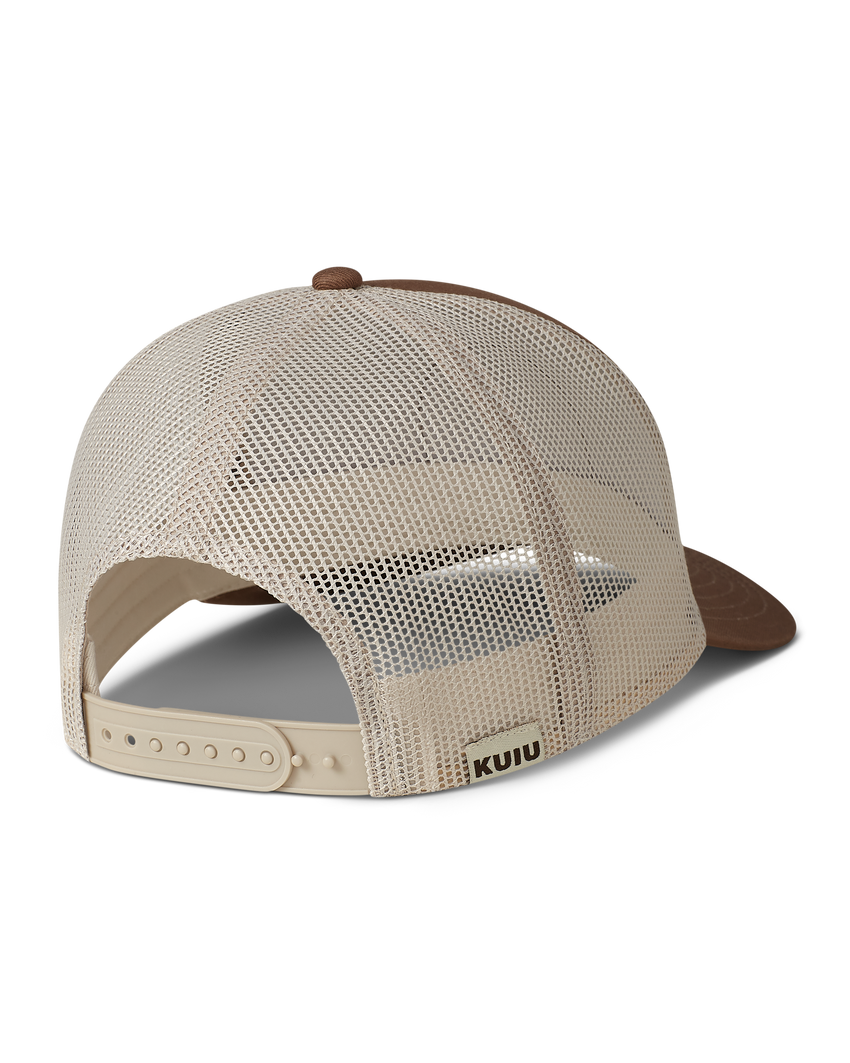 KUIU Here to Hunt Woven Patch Hat | Brown/Tan