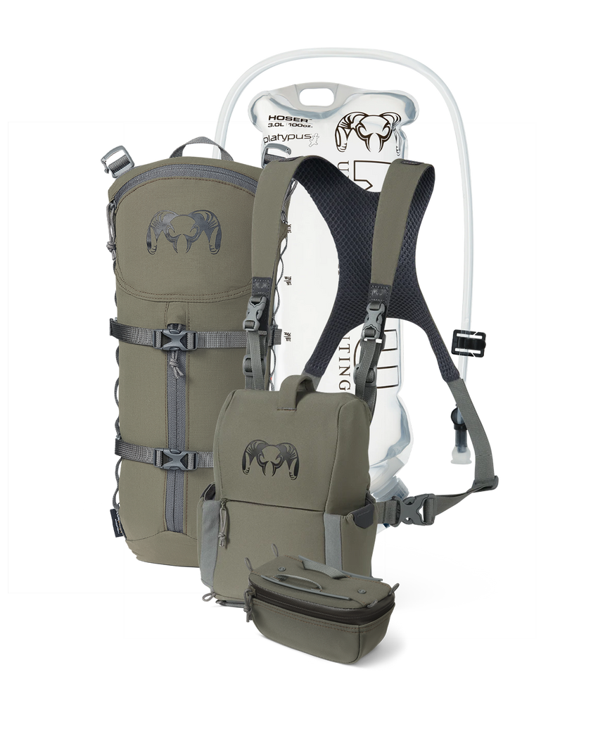PRO G3 Bino Hydration Set | Ash