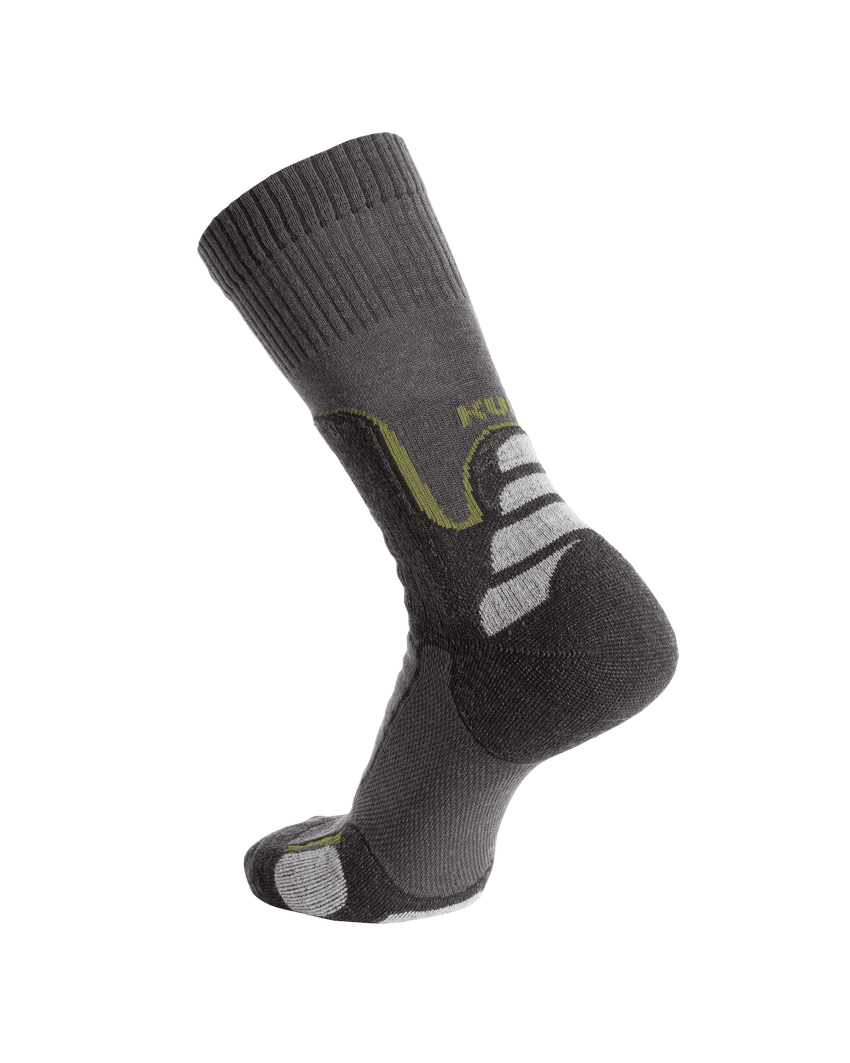 ULTRA Merino Midweight Mountain Sock | Grey Green