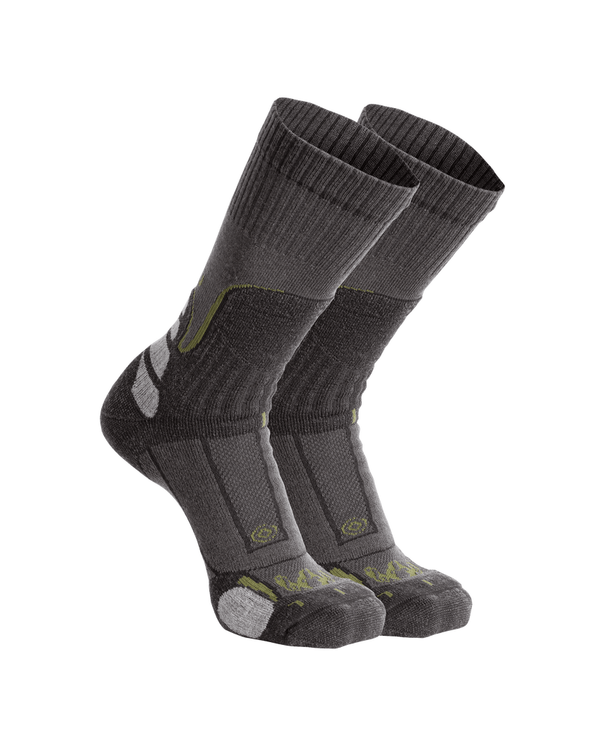 ULTRA Merino Midweight Mountain Sock 2-Pair Pack | Grey Green
