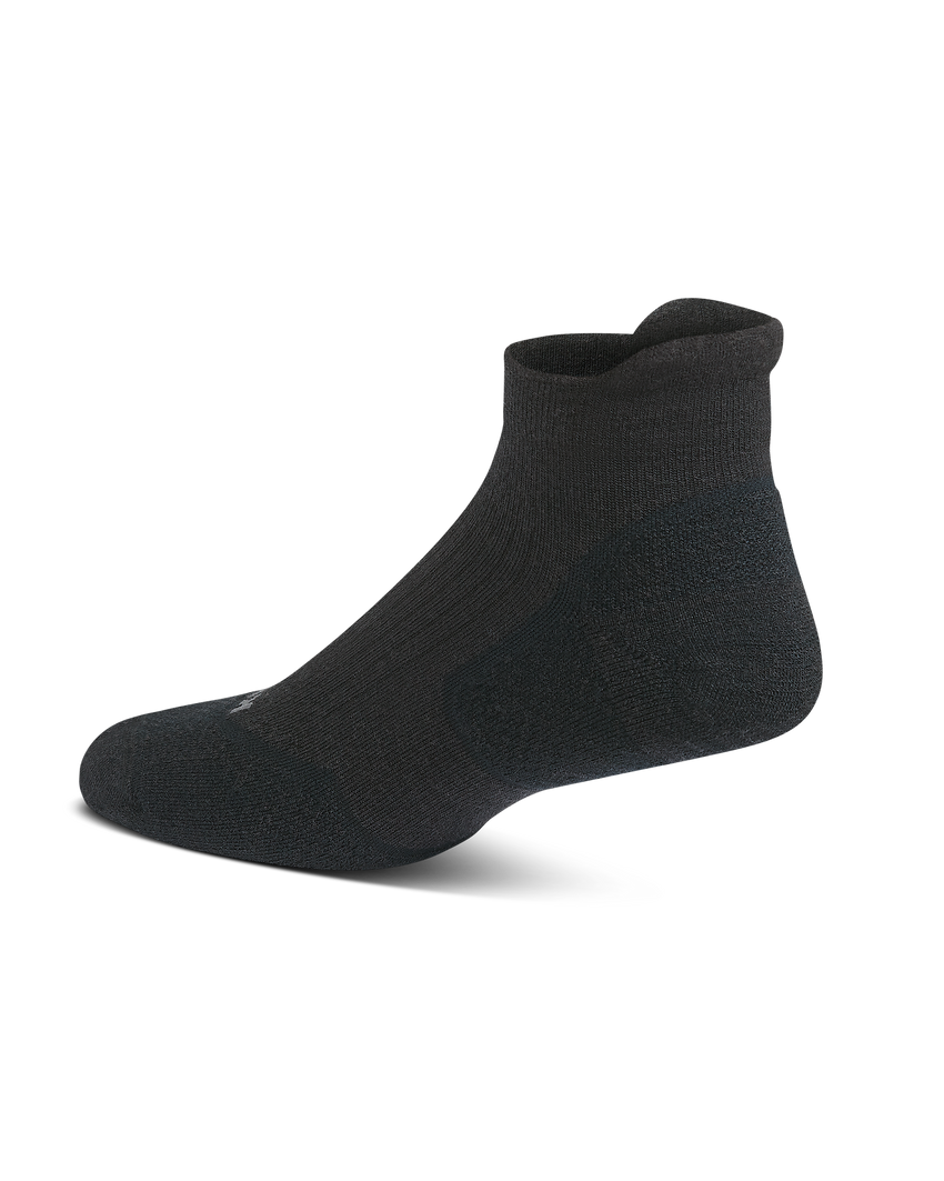 Merino 200N Lightweight Ankle Sock | Black