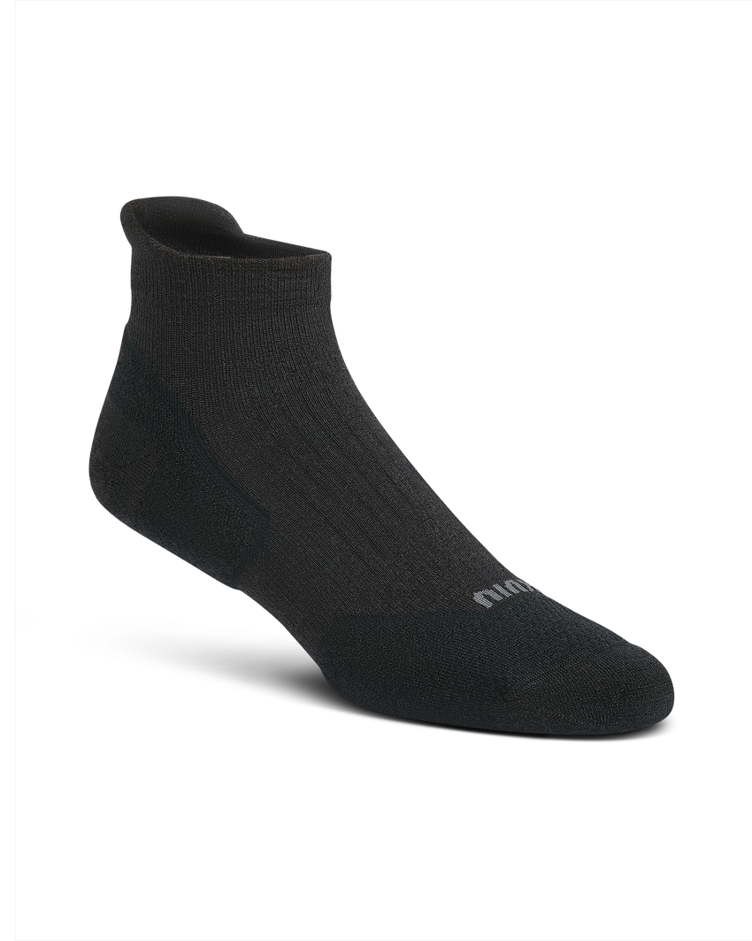 Merino 200N Lightweight Ankle Sock | Black