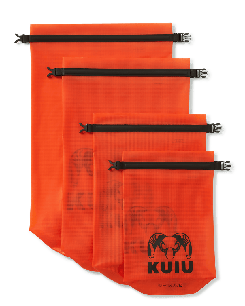 HD Roll Top Dry Bags | Blaze Orange