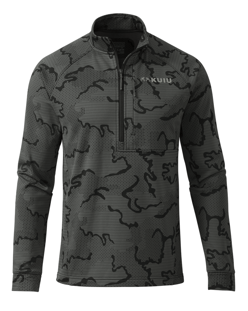 Ridgepoint Fleece Zip-T | Black Tonal