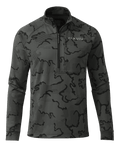 Ridgepoint Fleece Zip-T | Black Tonal