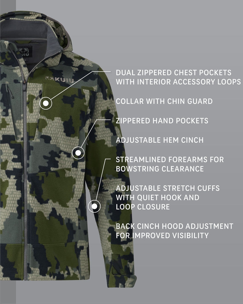 KUIU Proximity LT Hooded Jacket | Verde