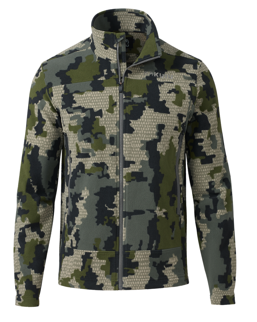 Border Fleece Full Zip | Verde