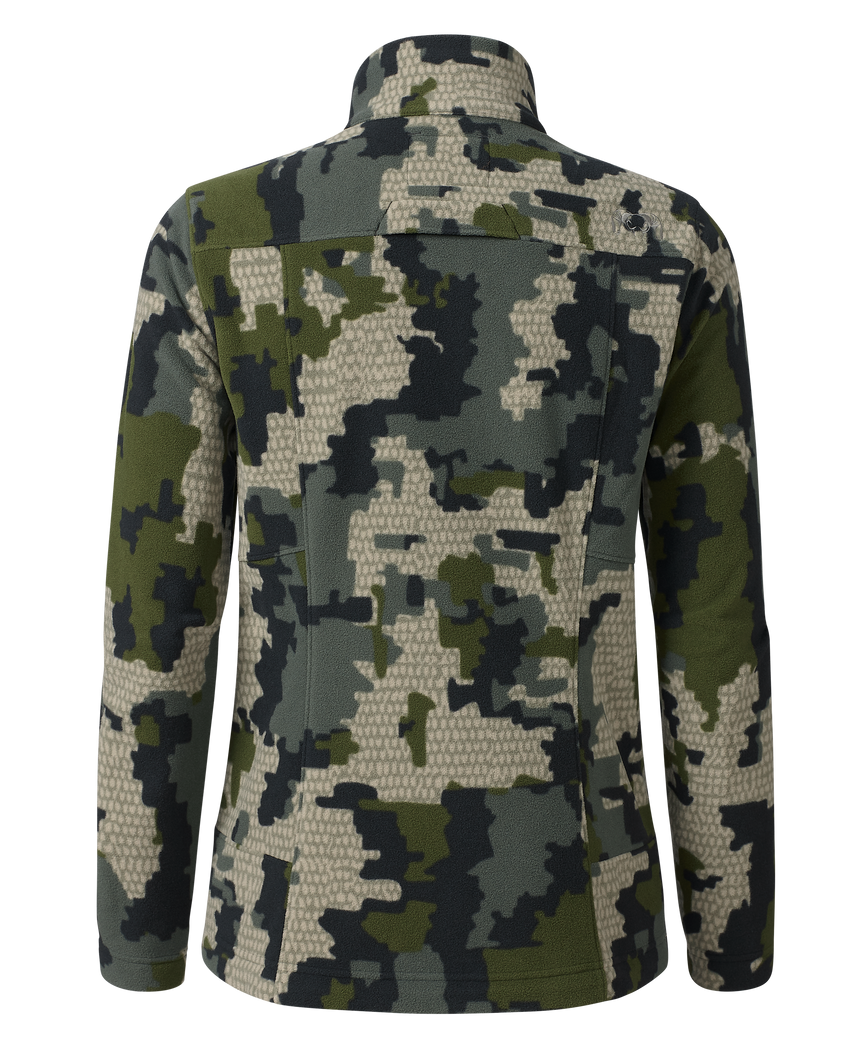 Women's Border Fleece Full Zip | Verde