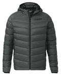 Super Down LT Hooded Jacket | Gunmetal