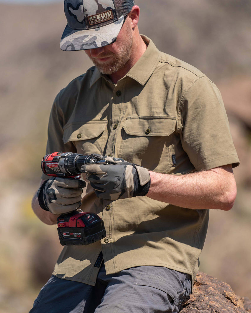 Motive SS Workgrade Shirt | Gunmetal